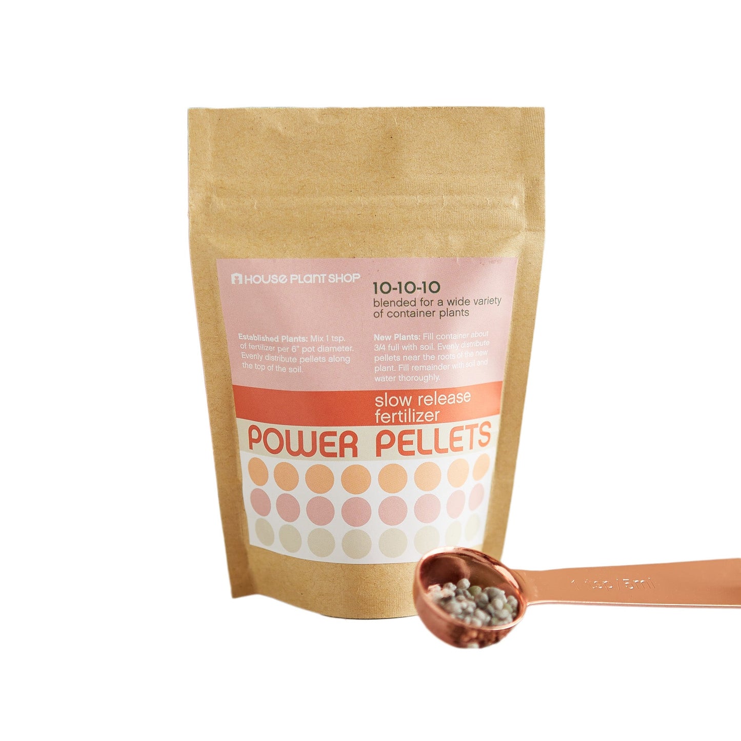 Pellet Fertilizer/Indoor House Plant Food - Small - Power Up Your Plants! (10-10-10 Formula)