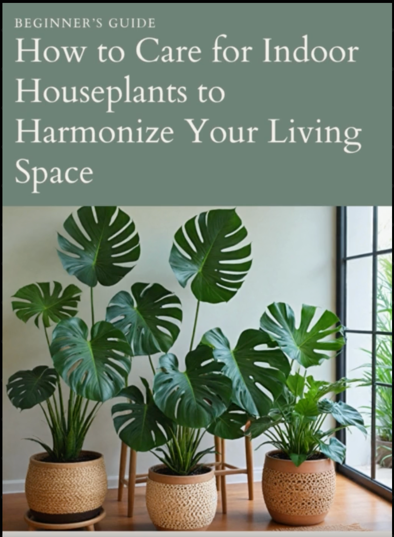 FREE: Beginner's Guide: How to Care for Indoor Houseplants to Harmonize Your Living Space