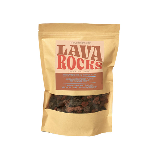 Mixed Lava Rocks - 15 oz: Rock ’n’ Roll Goodness for Drainage & Root Health